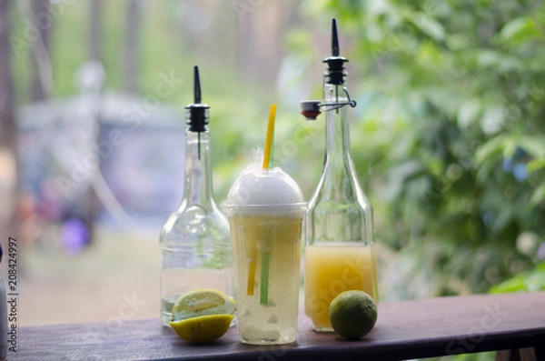 Obraz Lemonade and Ingredients