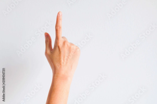 Obraz The forefinger that is pointing.