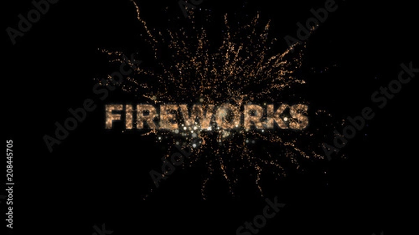 Obraz Tytuły fajerwerków 2
