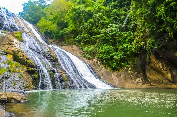 Obraz Mt. Hangga Falls in Lucban, Quezon, Philippines