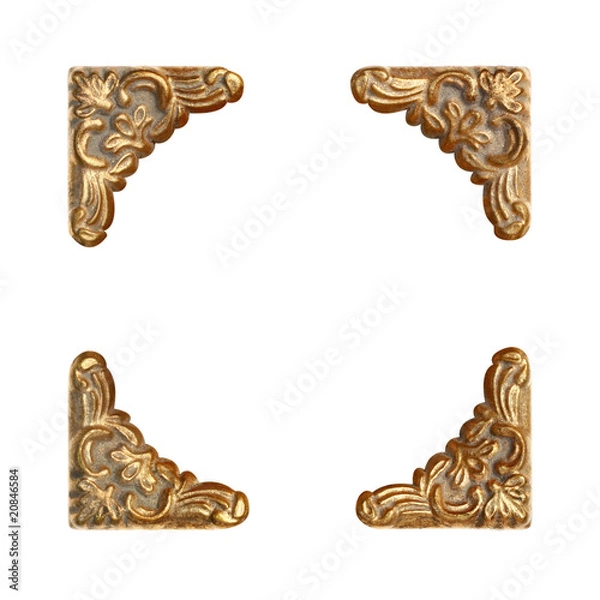 Obraz Rogi albumu ze zdjęciami