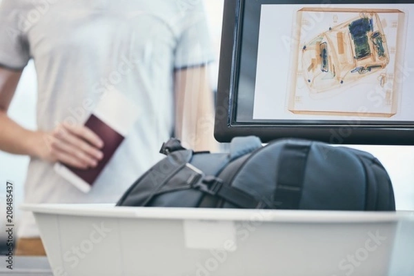 Obraz Kontrola bezpieczeństwa na lotnisku