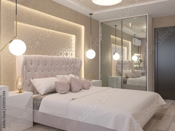 Obraz Спальня в современном стиле