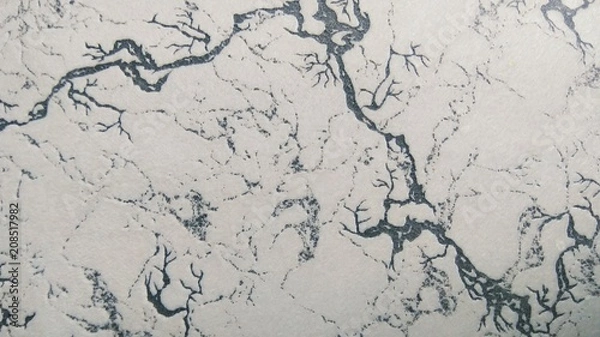 Fototapeta White marble texture abstract background