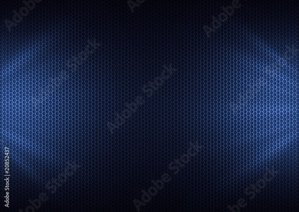 Obraz Blue Metal Plating