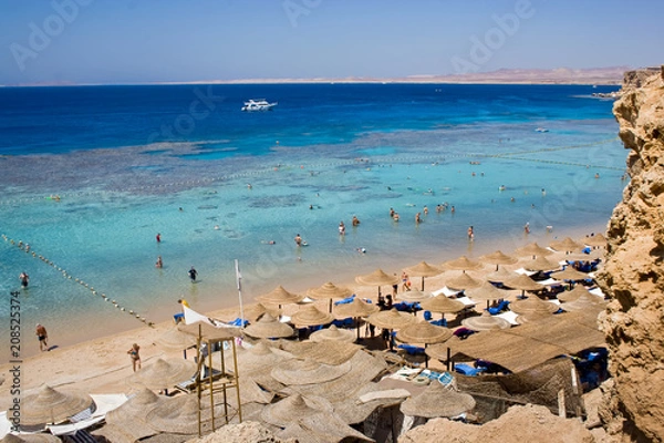Obraz Red sea coast in Egypt