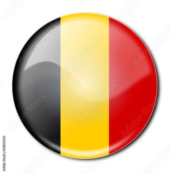 Fototapeta Drapeau belge