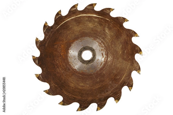 Obraz Rusty Saw blade