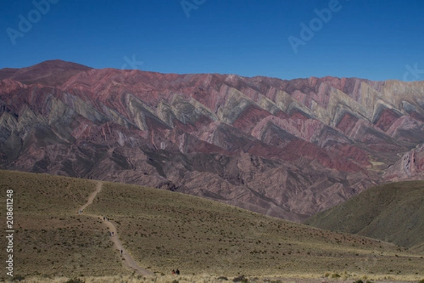 Obraz Argentinian colorful mountains