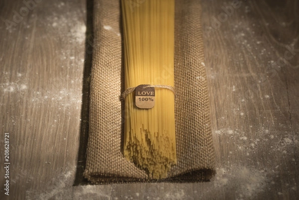 Obraz love spaghetti