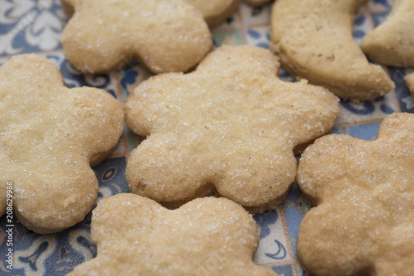 Obraz Cookies with sugar