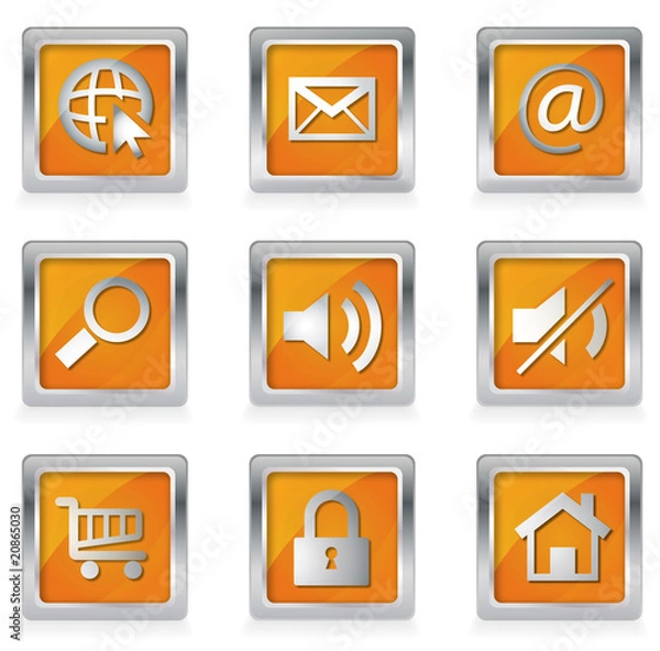 Obraz icônes internet