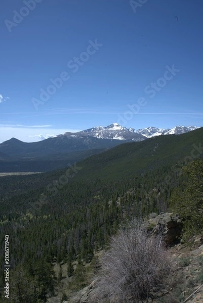 Fototapeta snow caps