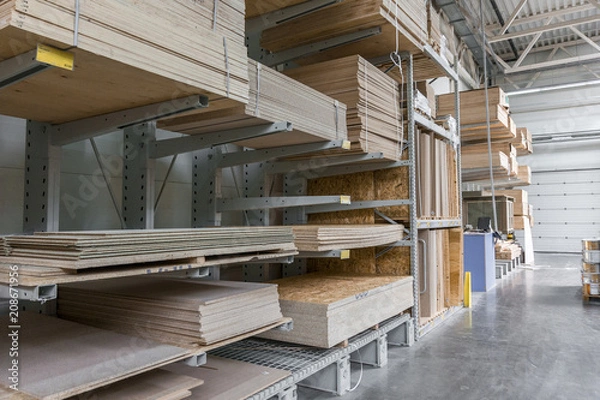 Fototapeta building materials store