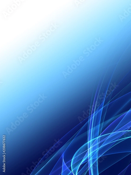 Fototapeta Abstract fire on color gradient background