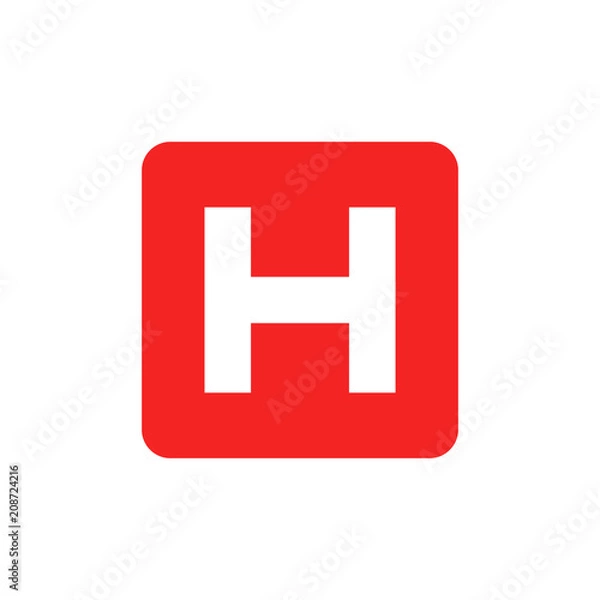 Obraz Hospital Logo Icon Design