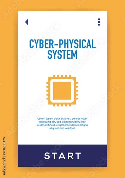 Obraz Cyber-Physical System Icon