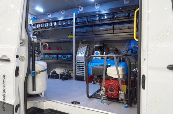 Fototapeta Mobile auto service