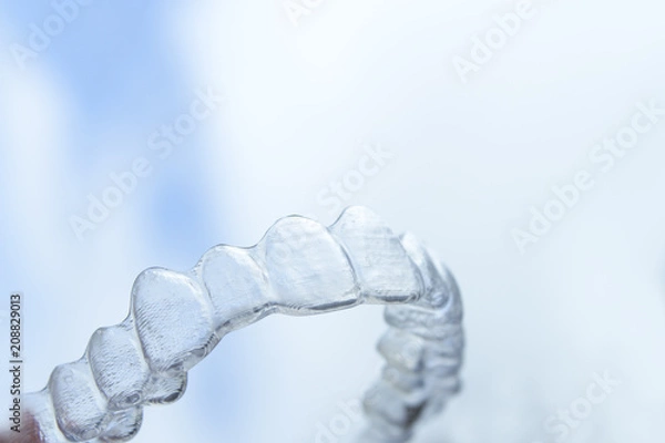 Obraz Transparent dental correction orthodontics