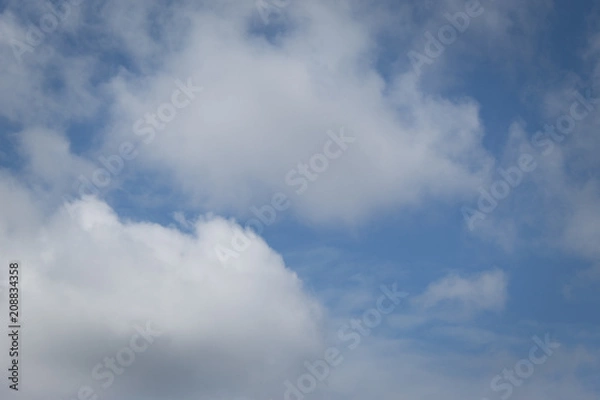 Fototapeta Clouds in blue sky
