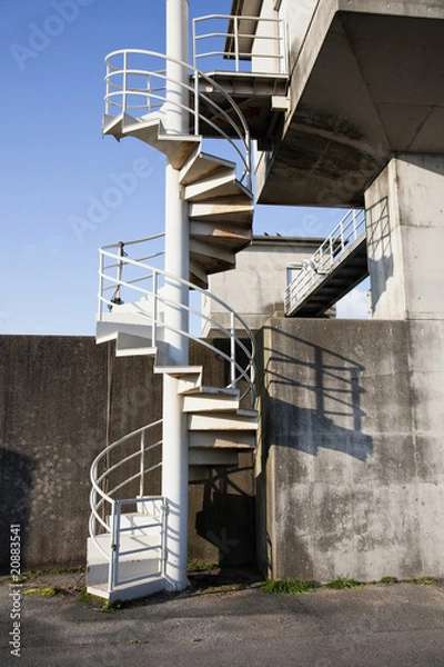 Obraz Spiral staircase