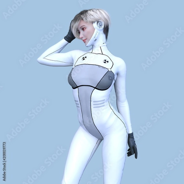 Fototapeta スーパーウーマン