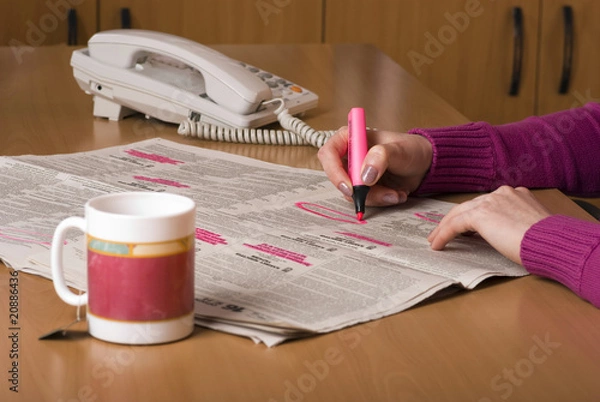 Obraz Szukanie pracy