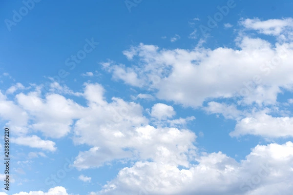 Obraz Clouds with blue sky