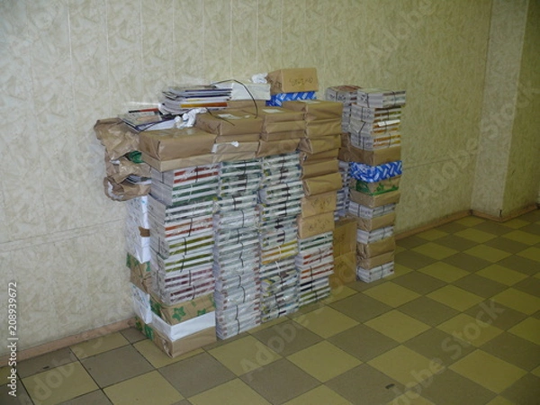 Obraz Журналы. Склад.