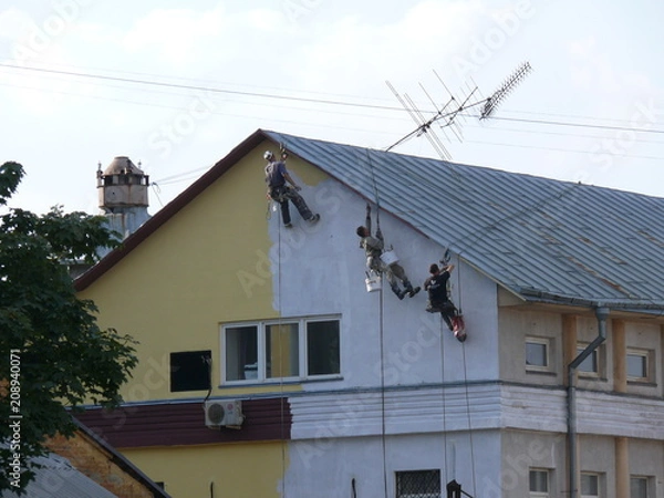 Obraz Городской альпинизм.