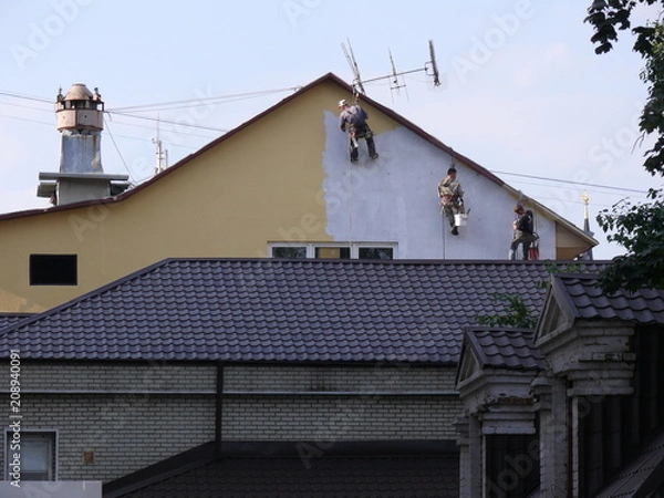 Obraz Промышленный альпинизм.