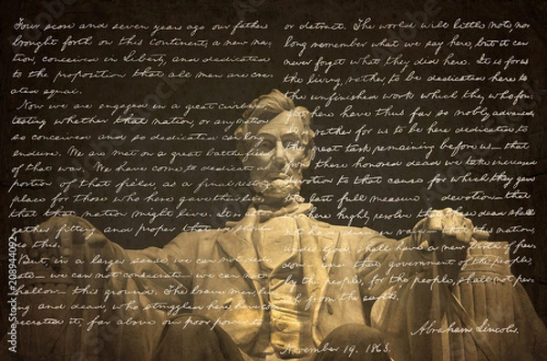 Obraz Gettysburg Address