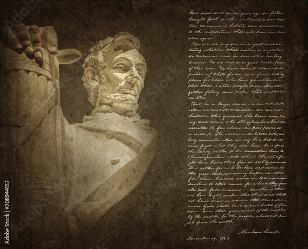 Obraz Gettysburg Address