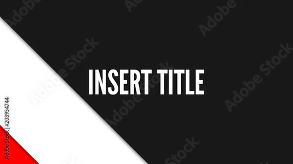 Obraz Title Card Transition