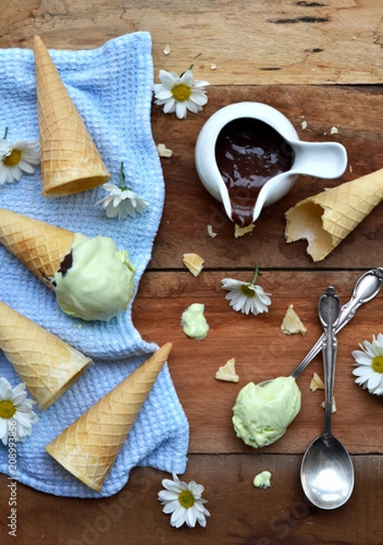 Fototapeta Ice cream