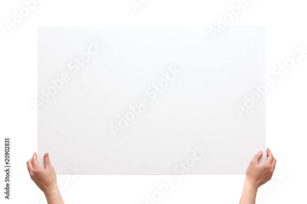 Obraz Blank cardboard