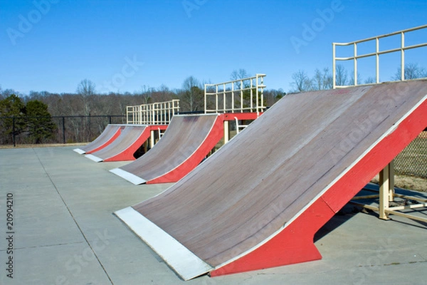 Obraz Skateboard Ramps