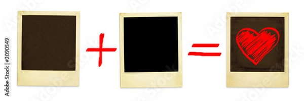 Obraz love mathematics (+clipping path, xxl)