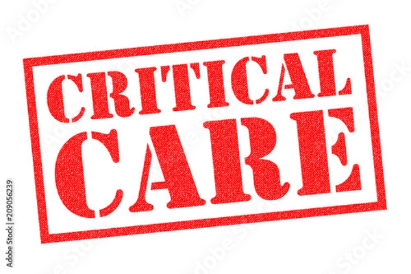 Obraz CRITICAL CARE Rubber Stamp