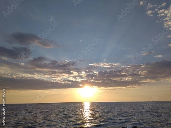 Obraz Морской закат