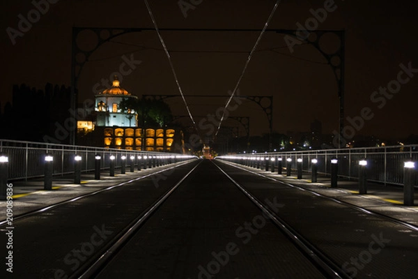 Obraz Dom Luís I Bridge Nightview 001