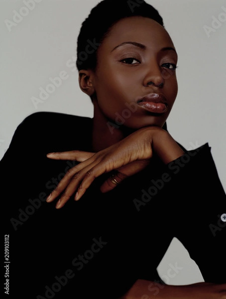 Obraz Model Beauty Stylish Makeup Portrait