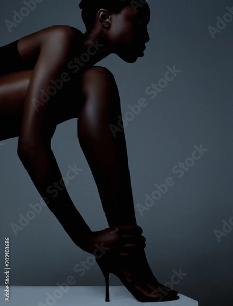 Obraz Model Beauty Stylish Makeup Portrait