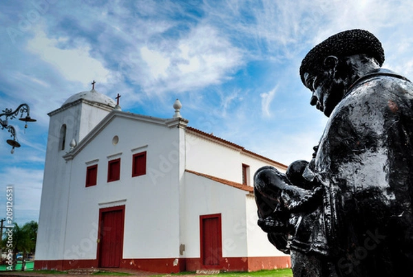 Fototapeta  Statue of Saint Benedict