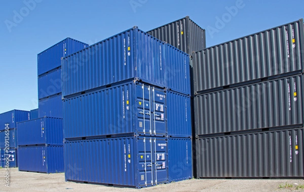 Obraz Stacked Containers