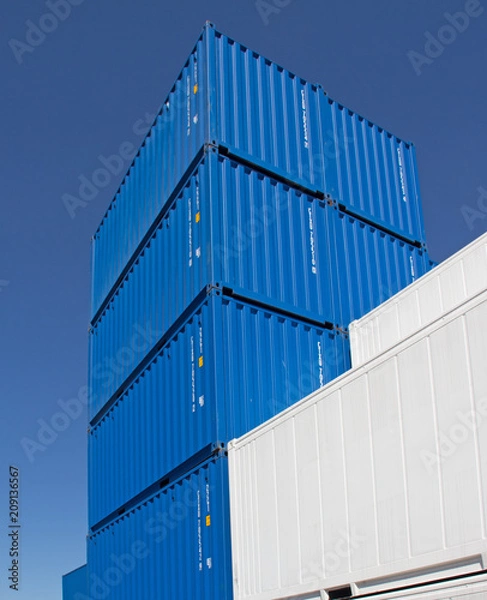 Obraz Stacked Containers
