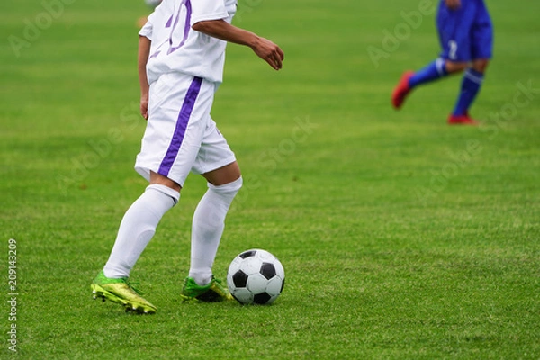 Fototapeta サッカー　フットボール