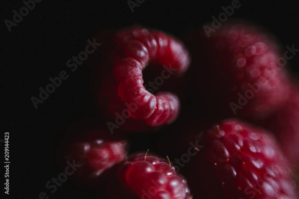 Obraz Raspberry Close Up