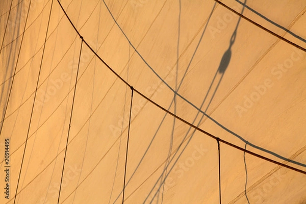 Fototapeta Sail in the Evening