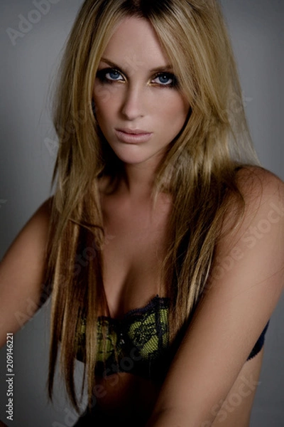 Obraz Model Beauty Stylish Makeup Portrait